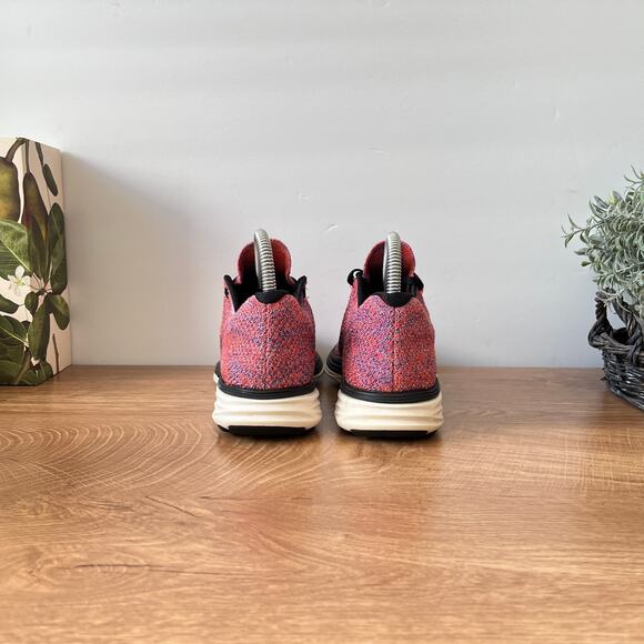 Nike Flyknit Lunar 3 698182-801 Pink Athletic Running Shoes Women's Size US 7 - Picture 4 of 8